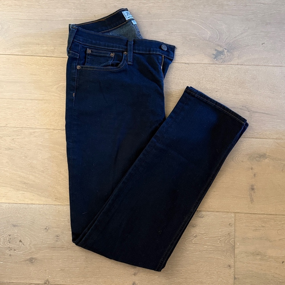 J. Crew Women's Dark Blue Straight Leg Jeans size 30 matchstick